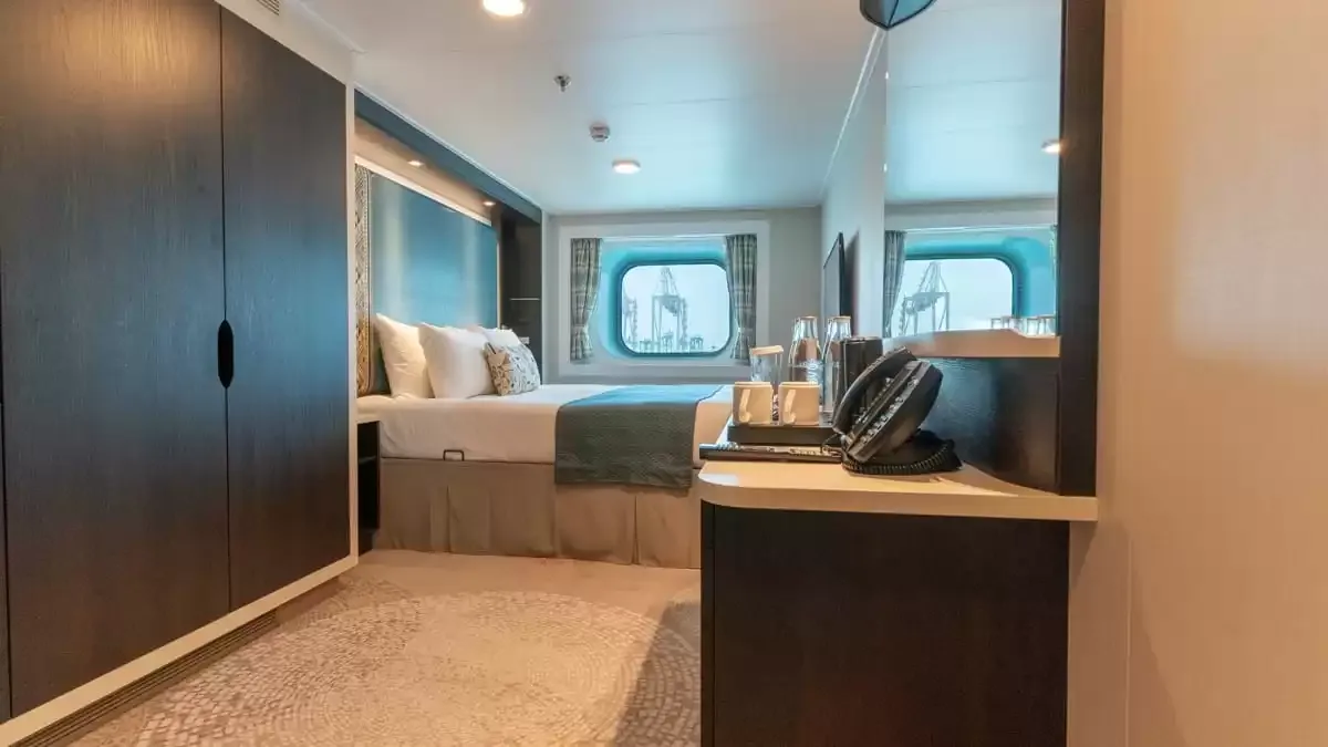 Une cabine à bord du Aroya