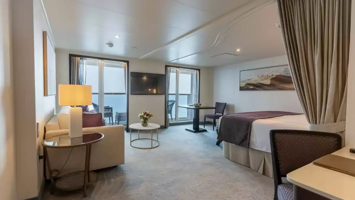 Une cabine à bord du Aroya