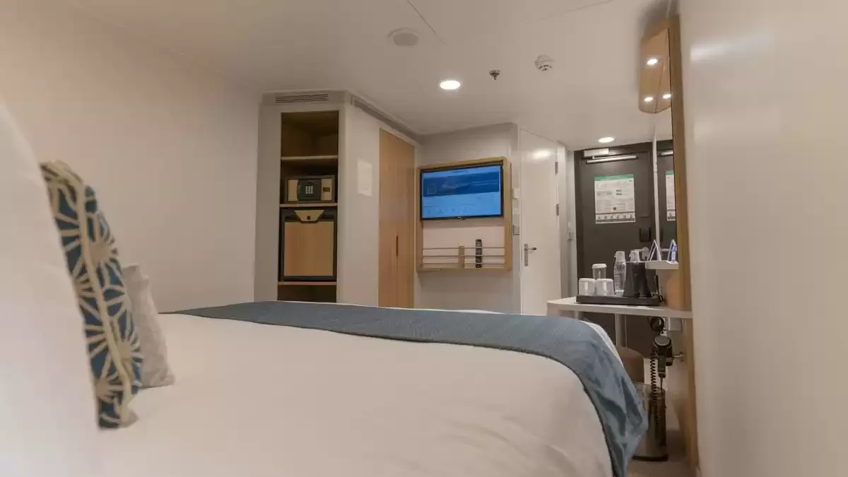 Une cabine à bord du Aroya