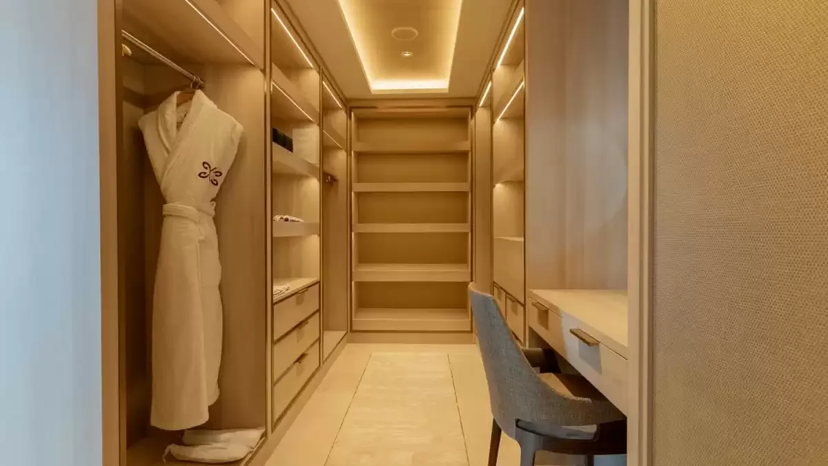 Une cabine à bord du Aroya