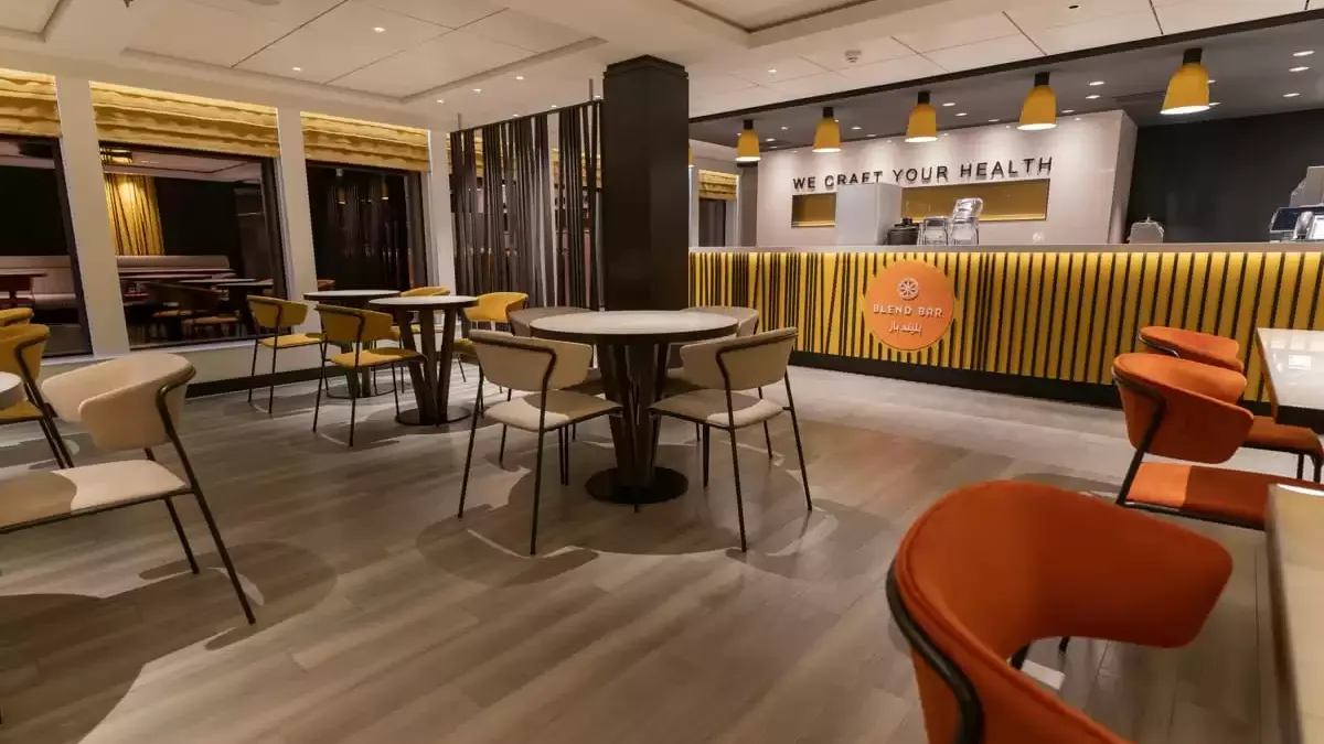 Espaces et activités à bord du Aroya