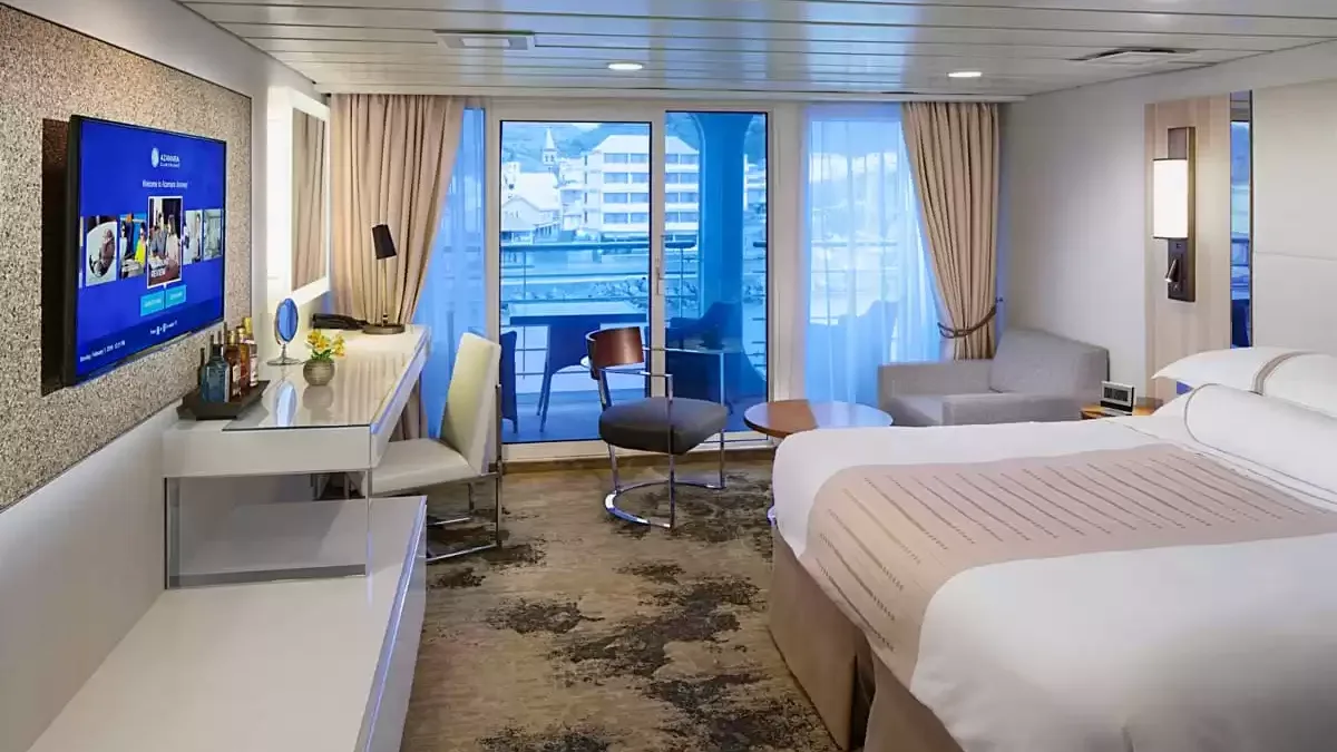 Une cabine à bord du Azamara Journey