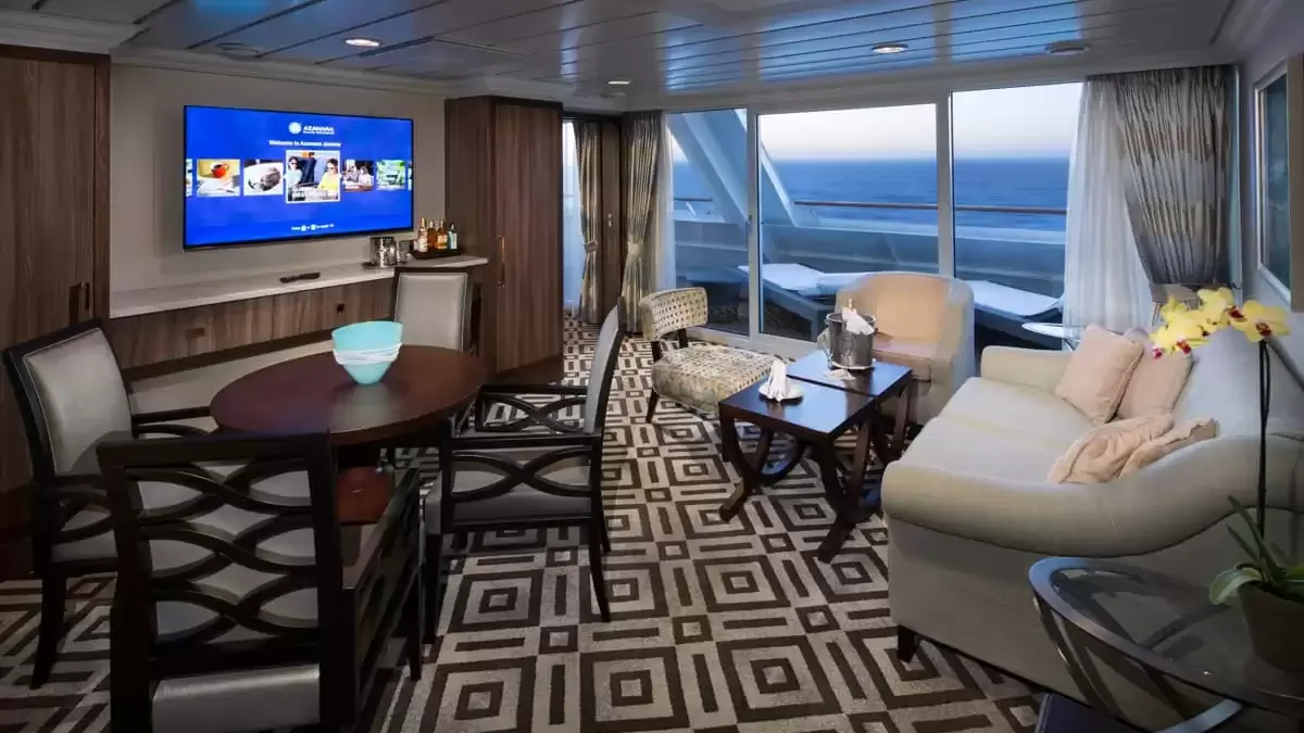 Une cabine à bord du Azamara Journey