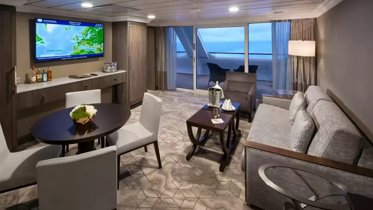 Une cabine à bord du Azamara Journey