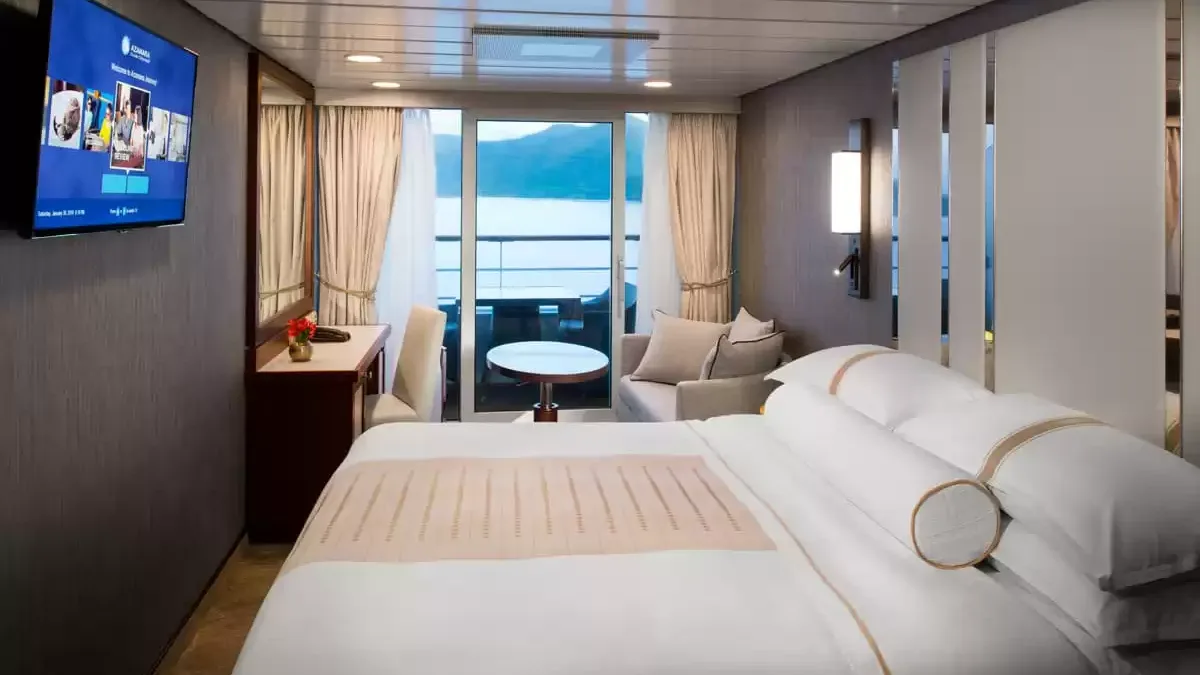 Une cabine à bord du Azamara Journey