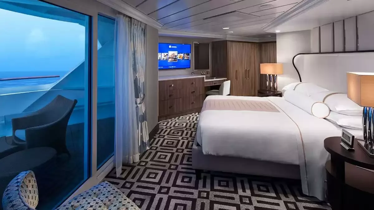Une cabine à bord du Azamara Onward
