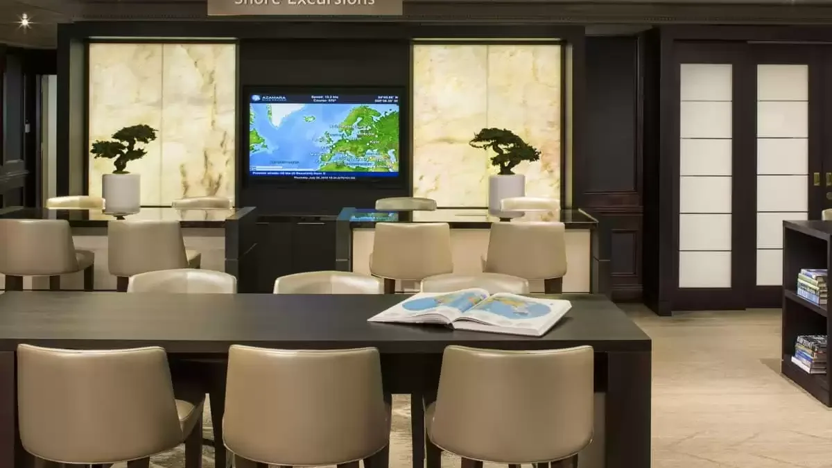 Espaces et activités à bord du Azamara Pursuit