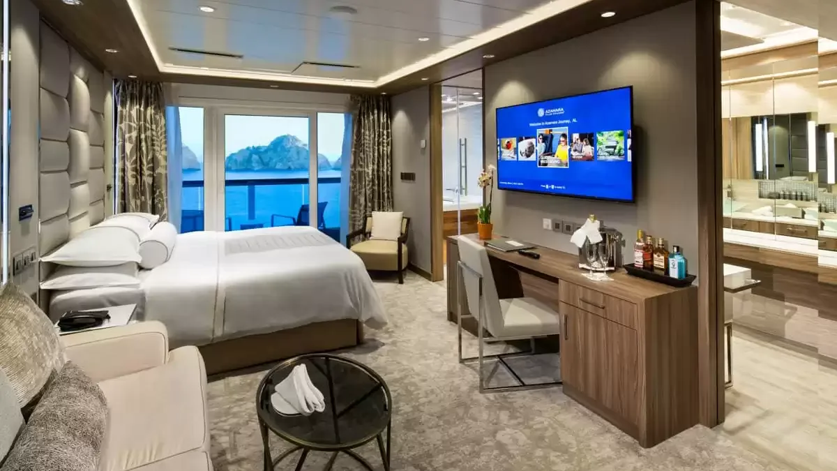 Une cabine à bord du Azamara Quest