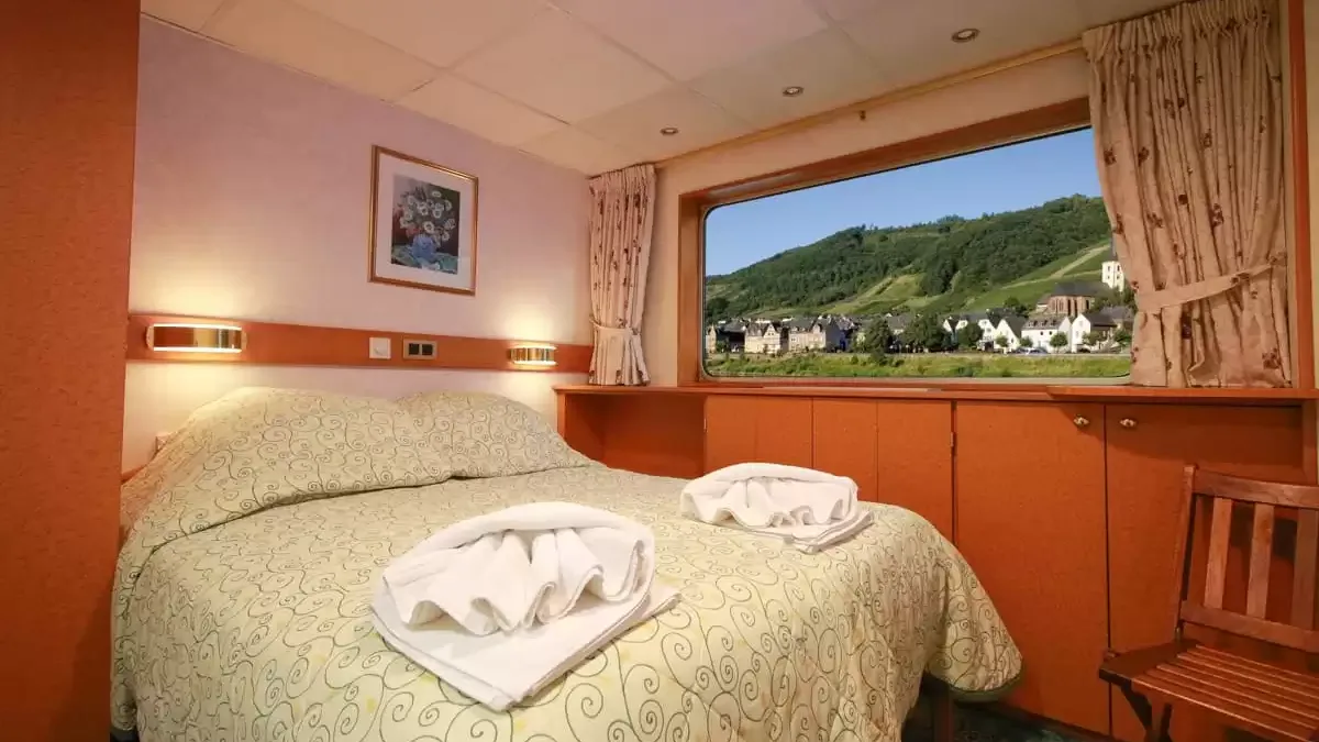 Une cabine à bord du Beethoven
