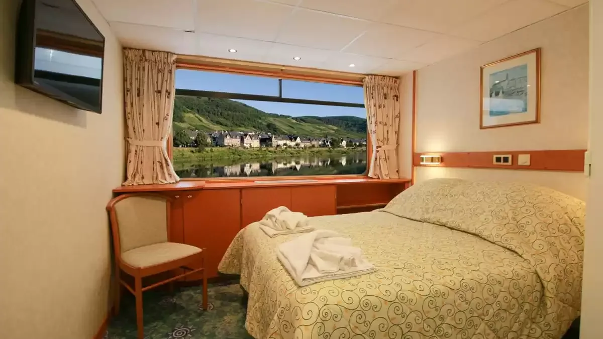 Une cabine à bord du Beethoven