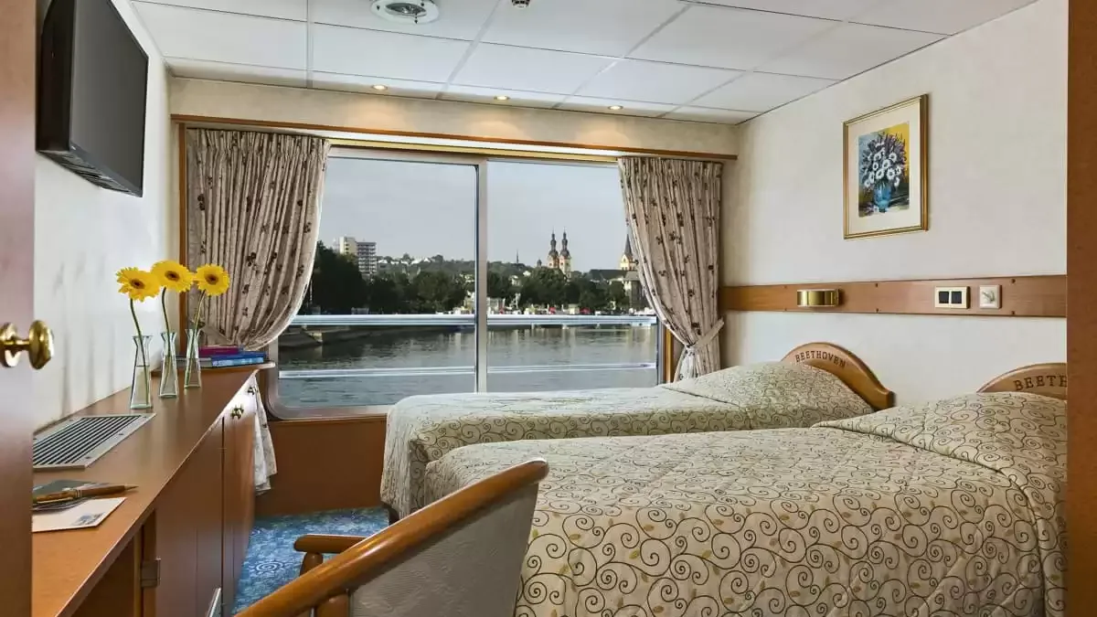 Une cabine à bord du Beethoven