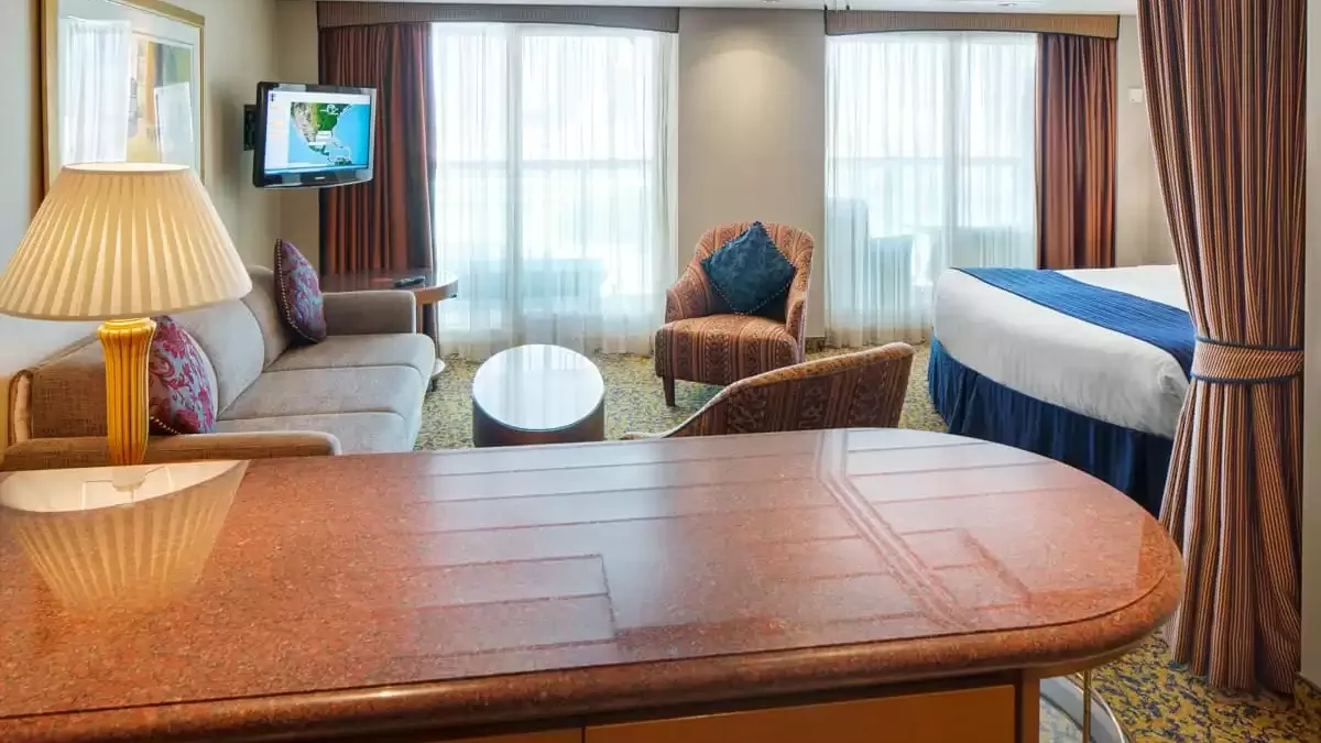 Une cabine à bord du Brilliance of the Seas