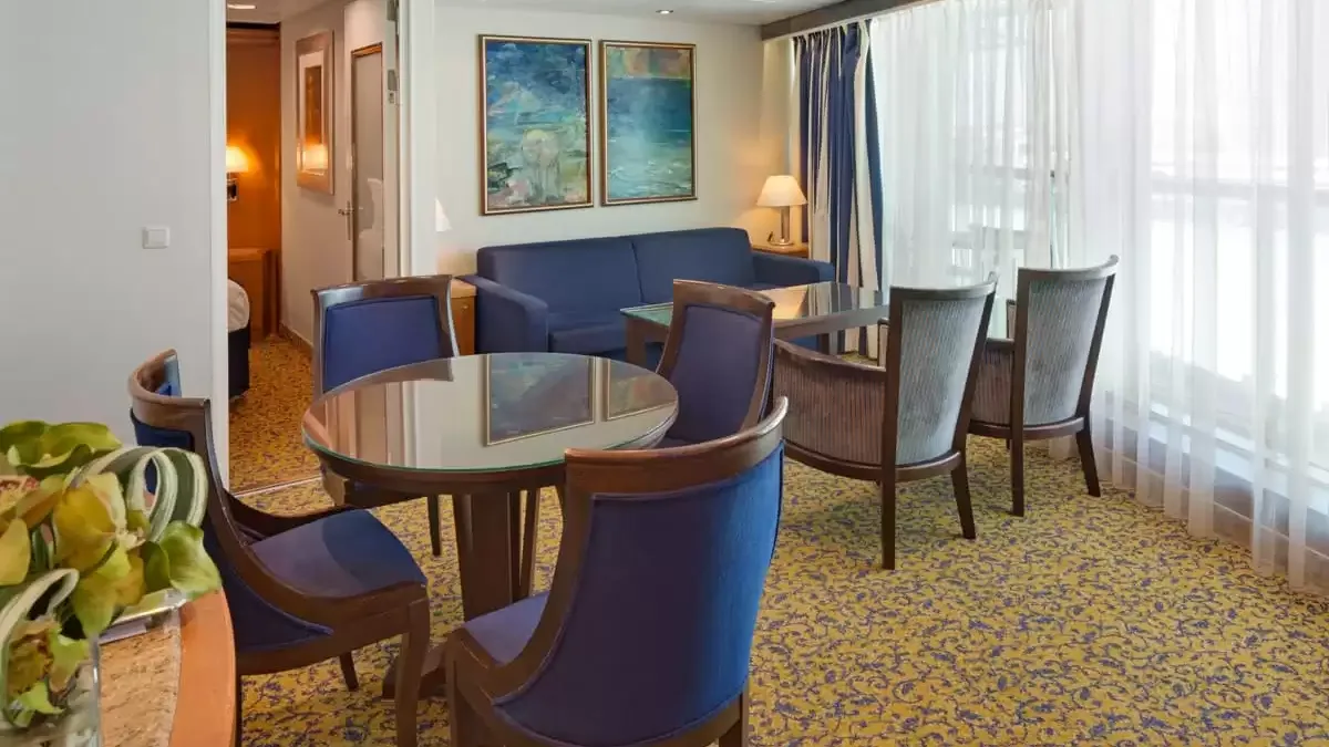 Une cabine à bord du Brilliance of the Seas