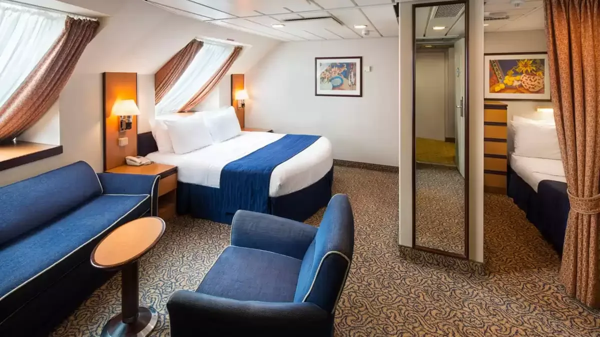 Une cabine à bord du Brilliance of the Seas