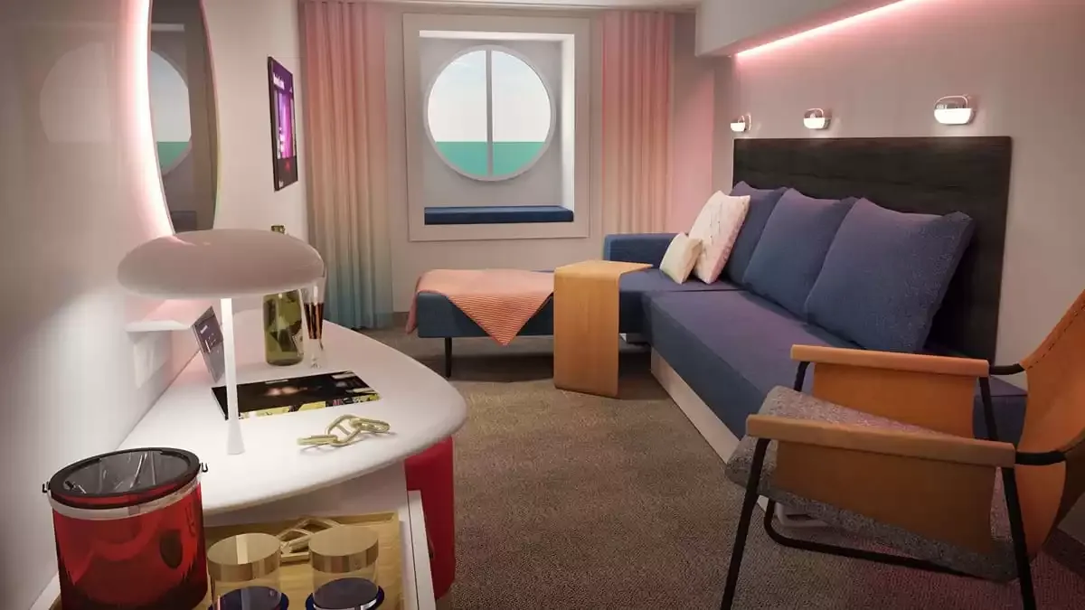 Une cabine à bord du Brilliant Lady