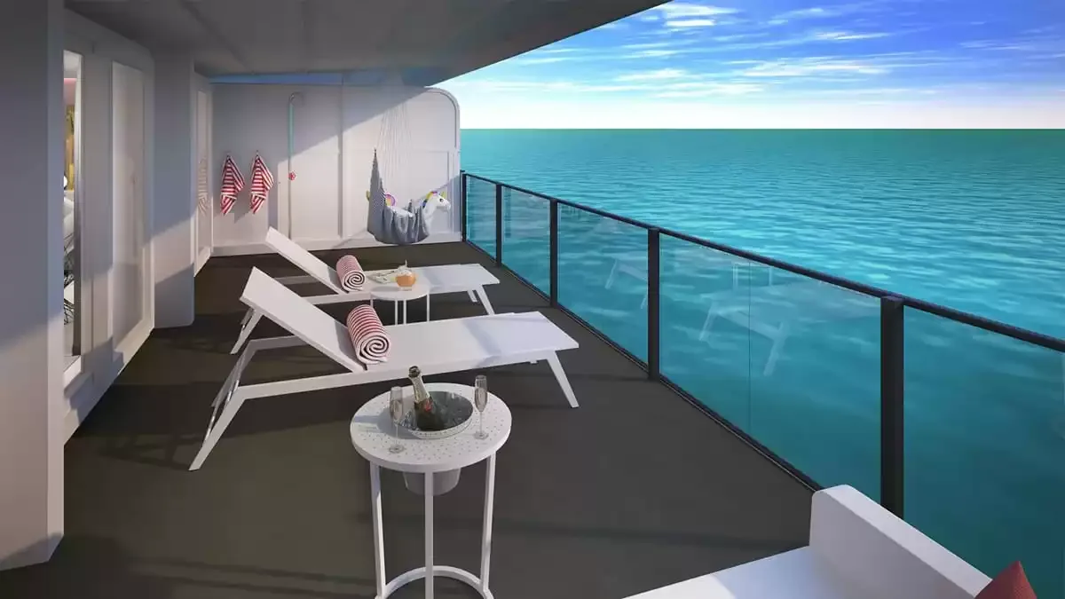 Une cabine à bord du Brilliant Lady