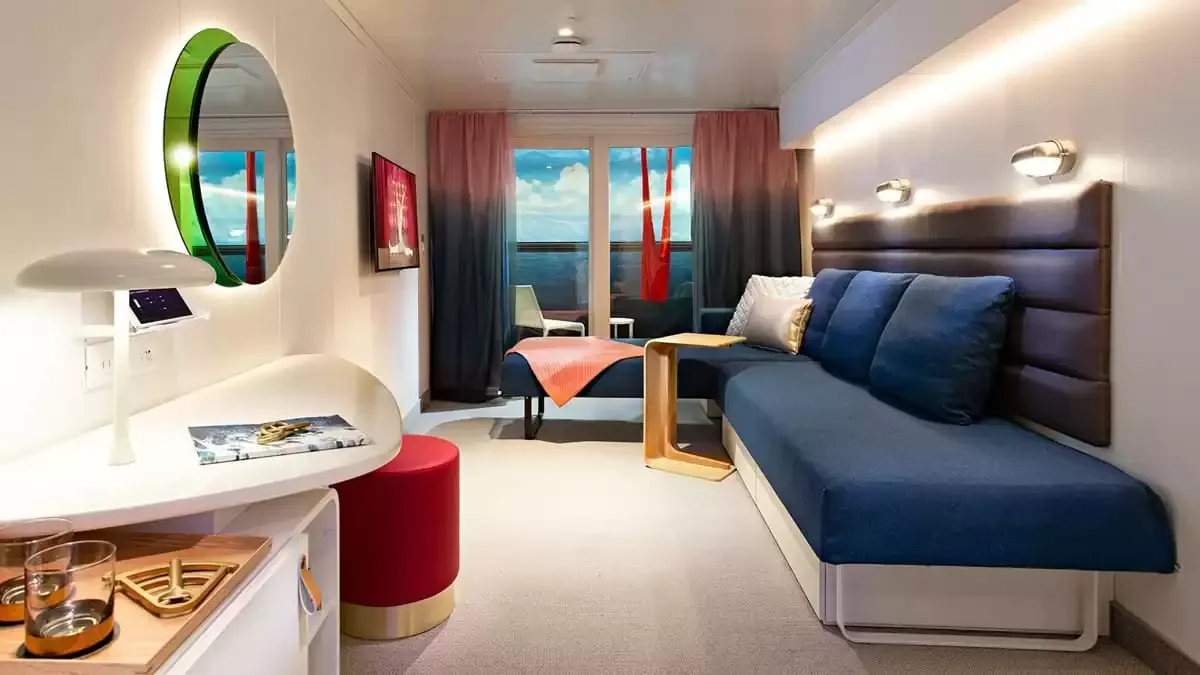 Une cabine à bord du Brilliant Lady