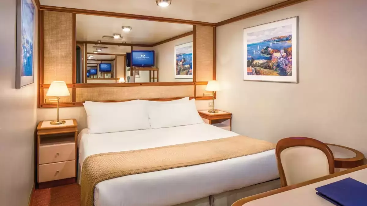 Une cabine à bord du Caribbean Princess