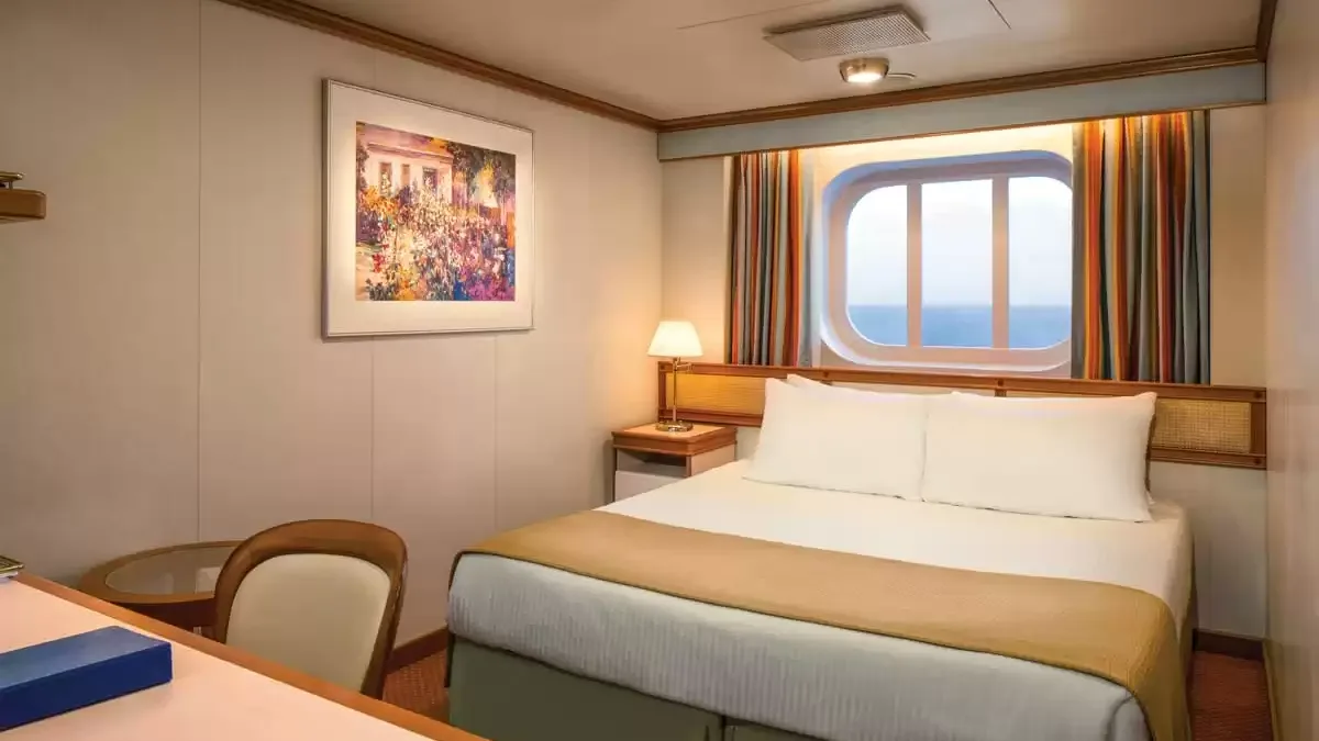 Une cabine à bord du Caribbean Princess