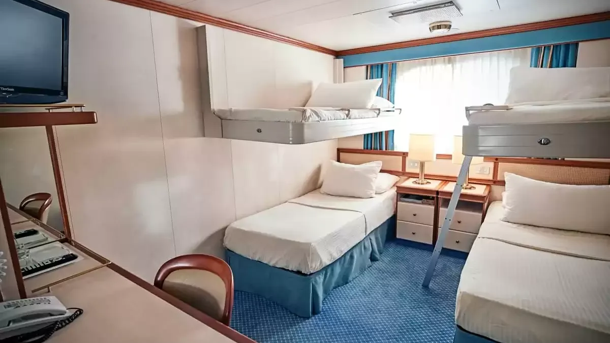 Une cabine à bord du Caribbean Princess
