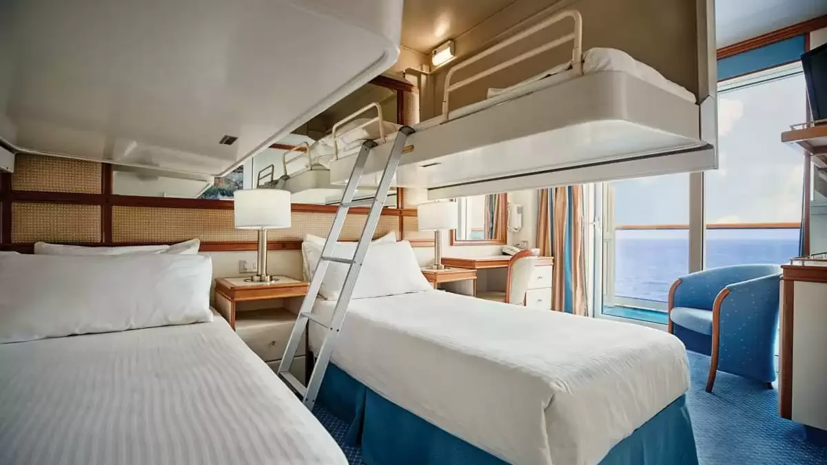 Une cabine à bord du Caribbean Princess