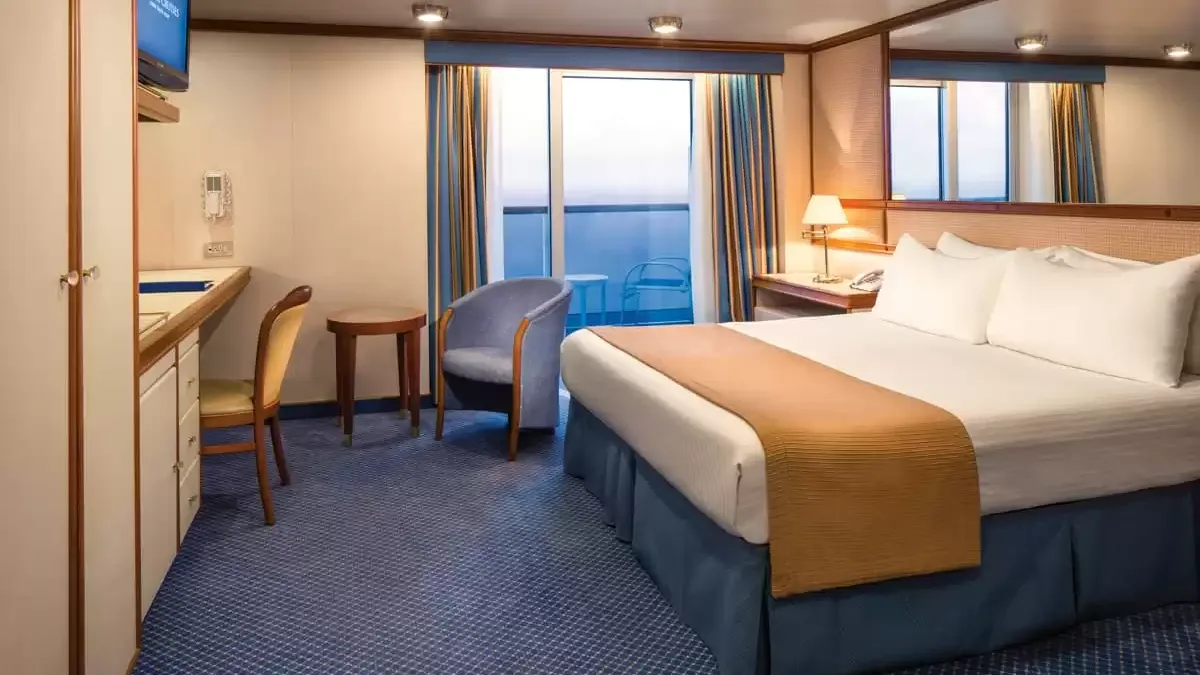 Une cabine à bord du Caribbean Princess