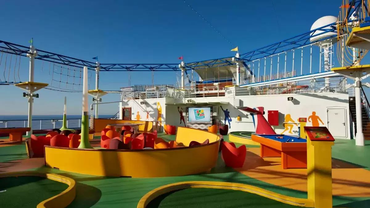 Espaces et activités à bord du Carnival Breeze
