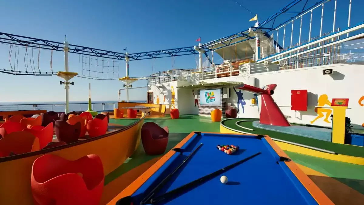 Espaces et activités à bord du Carnival Breeze