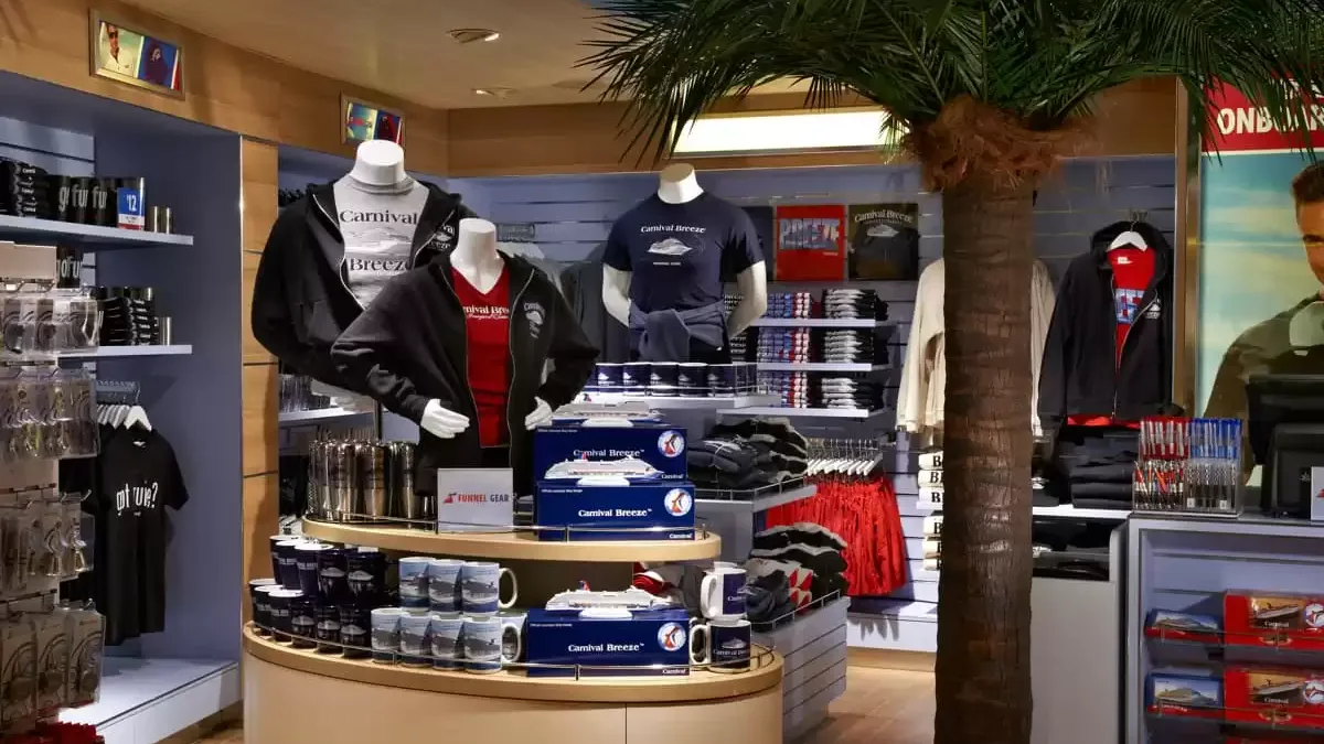 Espaces et activités à bord du Carnival Breeze