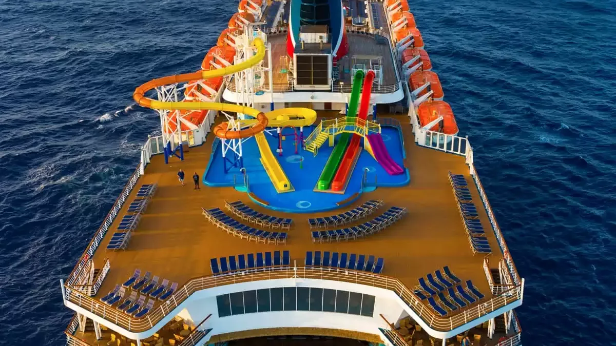 Espaces et activités à bord du Carnival Paradise