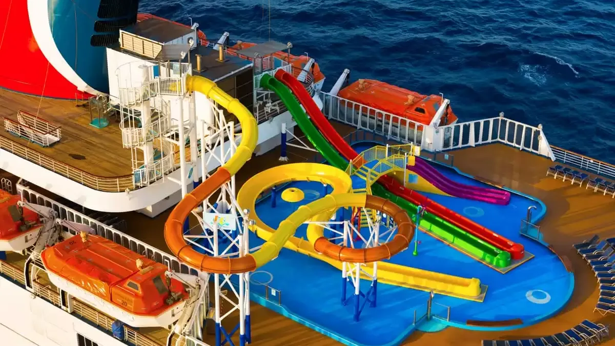 Espaces et activités à bord du Carnival Paradise