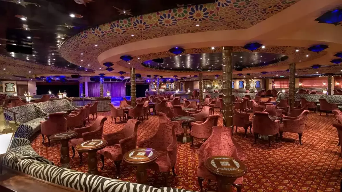 Espaces et activités à bord du Carnival Splendor