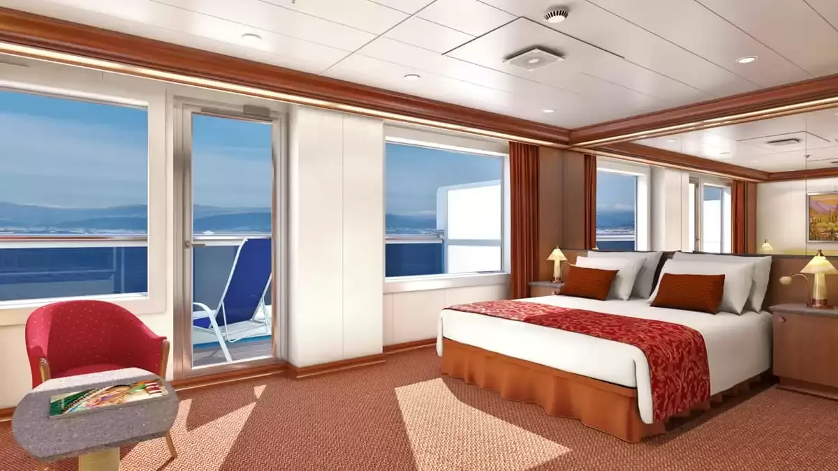 Une cabine à bord du Carnival Splendor