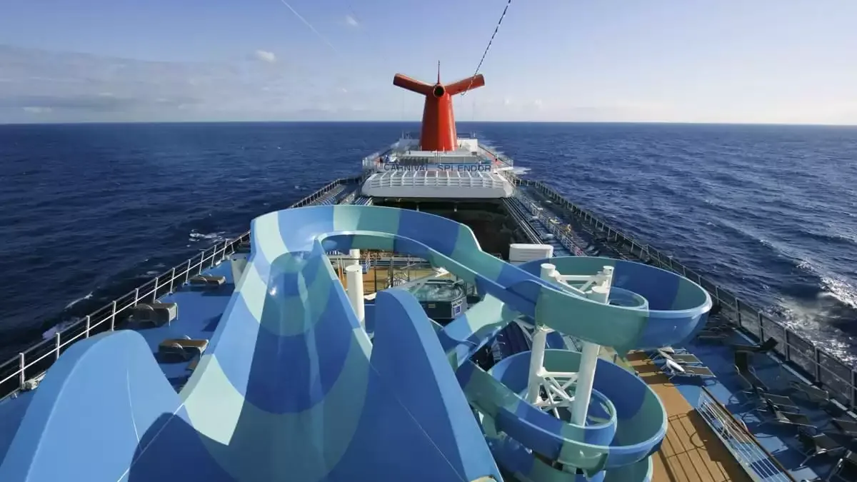 Espaces et activités à bord du Carnival Splendor