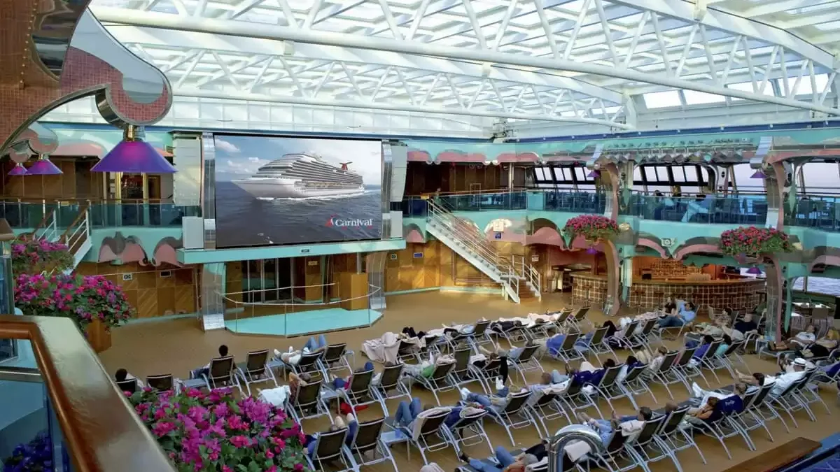 Espaces et activités à bord du Carnival Splendor