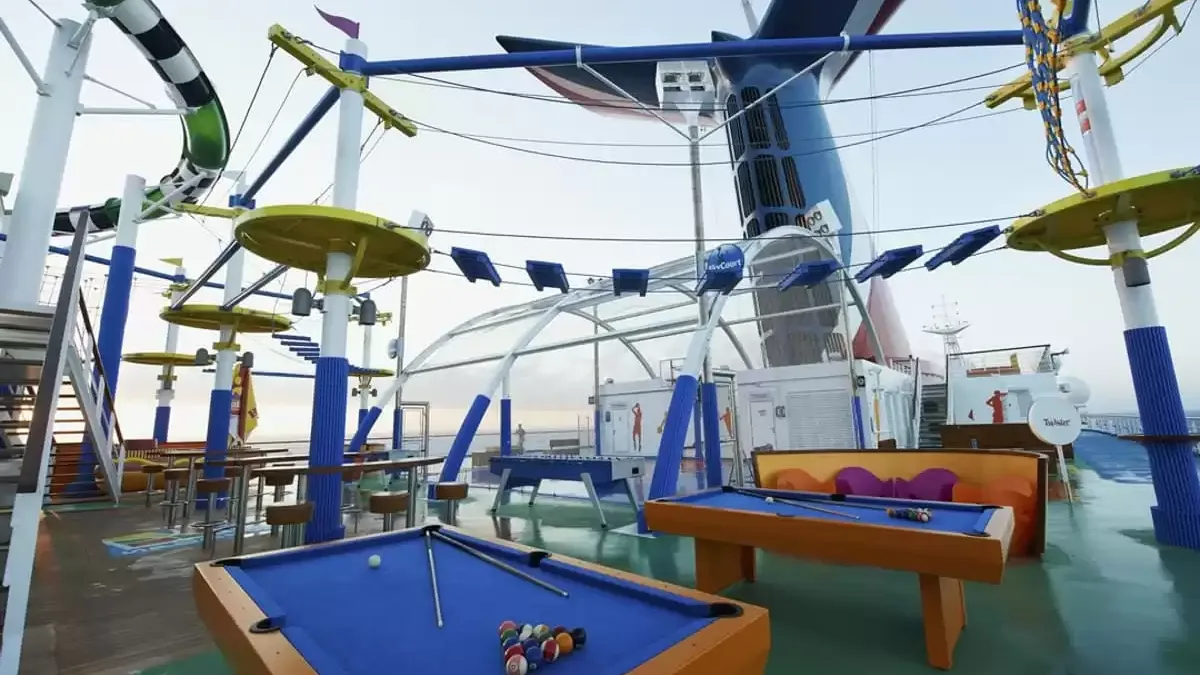 Espaces et activités à bord du Carnival Sunshine
