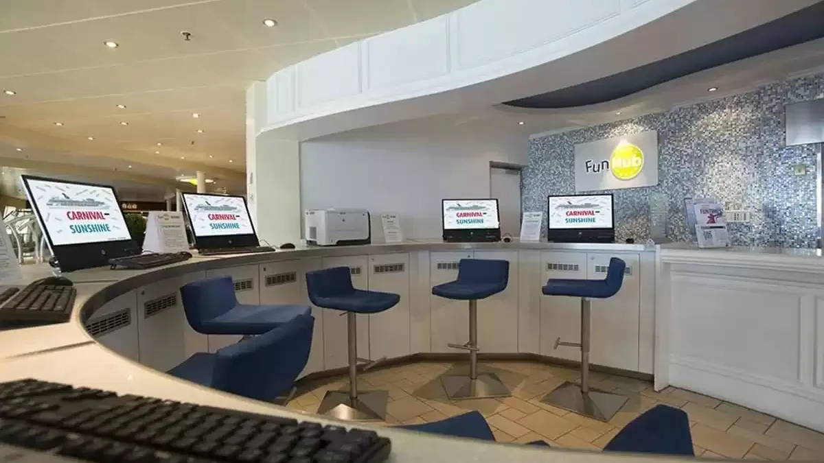 Espaces et activités à bord du Carnival Sunshine