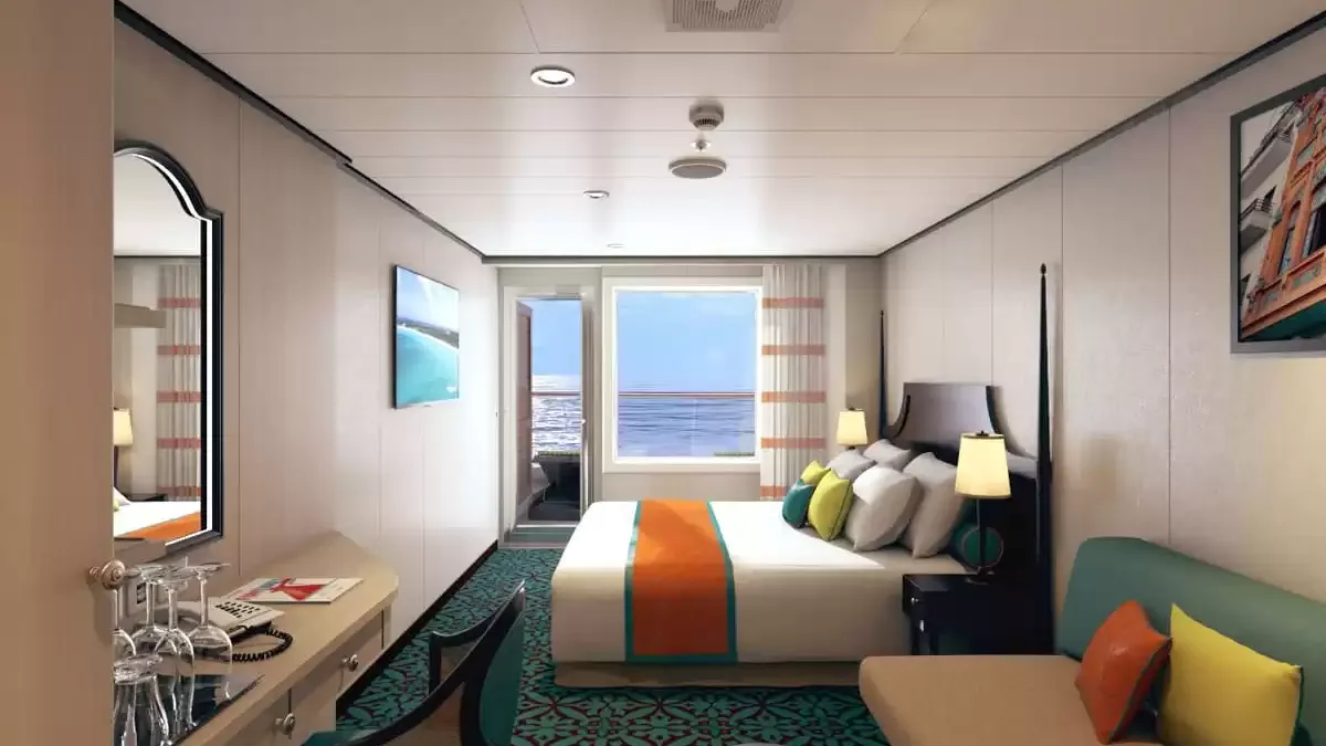 Une cabine à bord du Carnival Vista