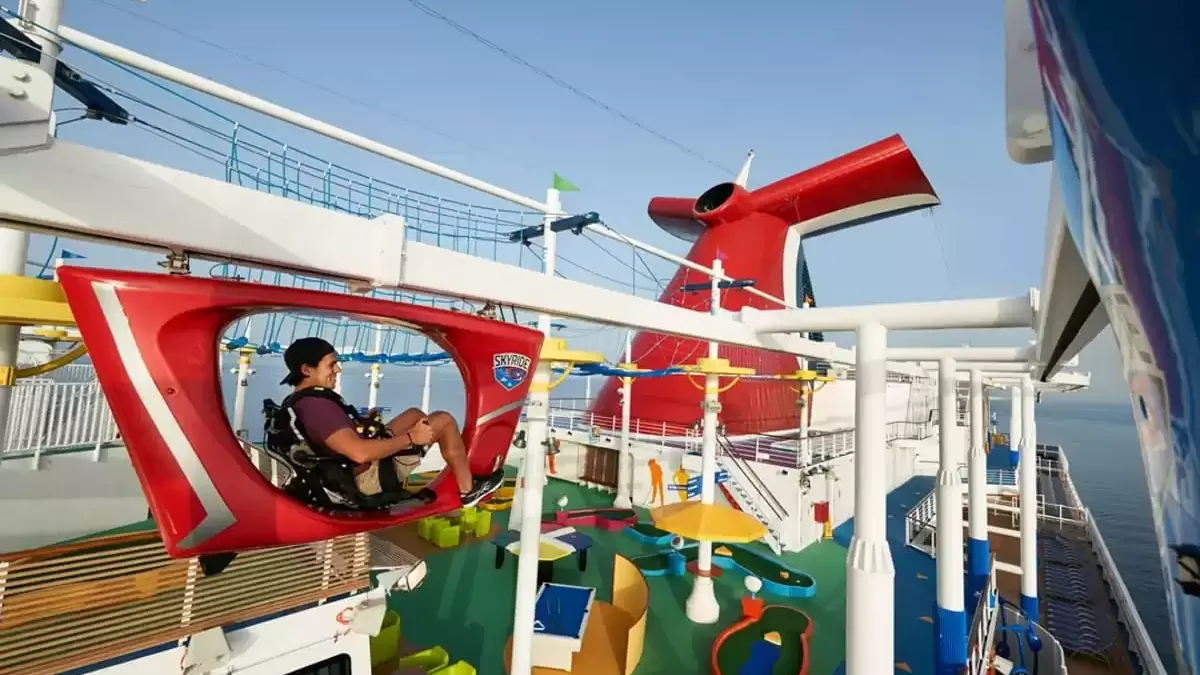 Espaces et activités à bord du Carnival Vista