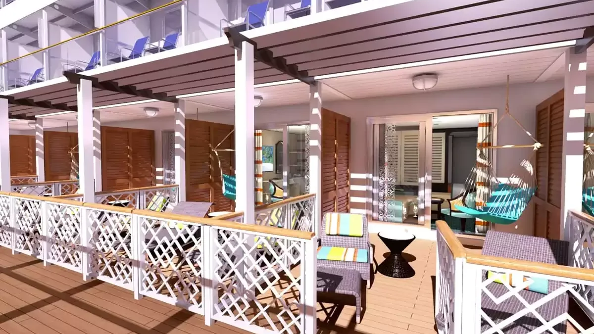 Une cabine à bord du Carnival Vista