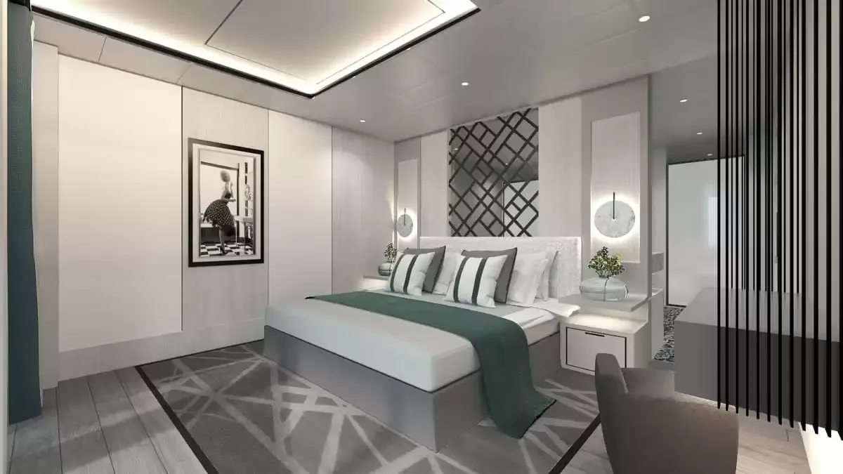 Une cabine à bord du Celebrity Apex