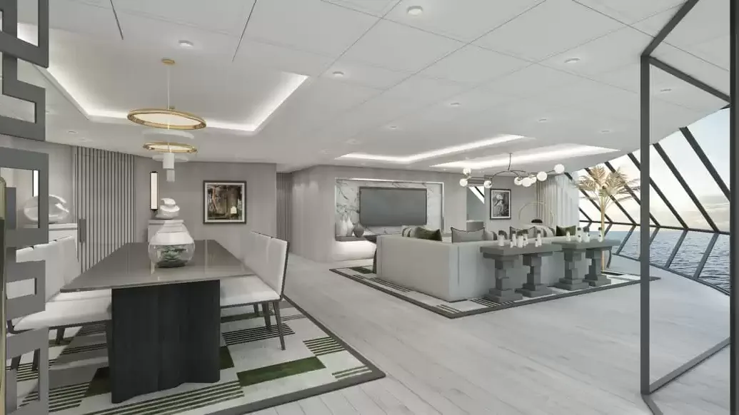 Une cabine à bord du Celebrity Apex