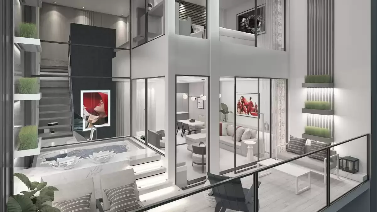 Une cabine à bord du Celebrity Apex