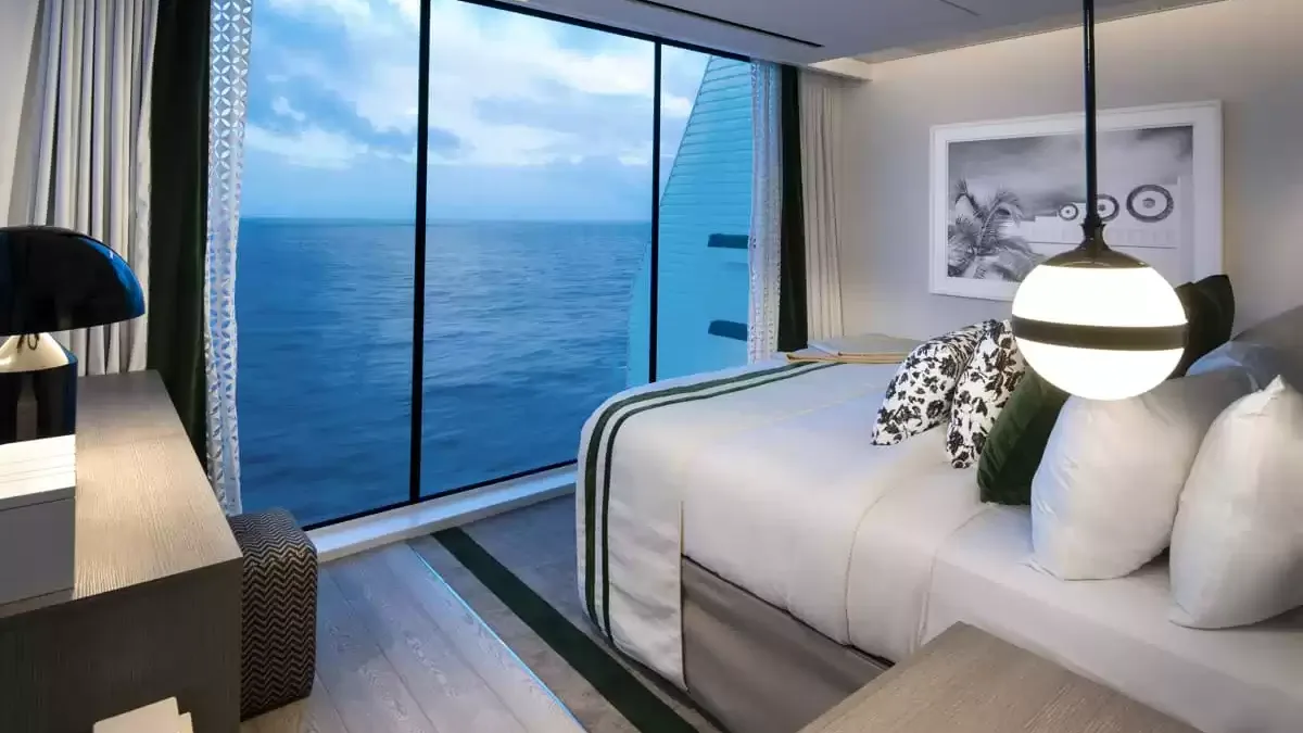 Une cabine à bord du Celebrity Apex