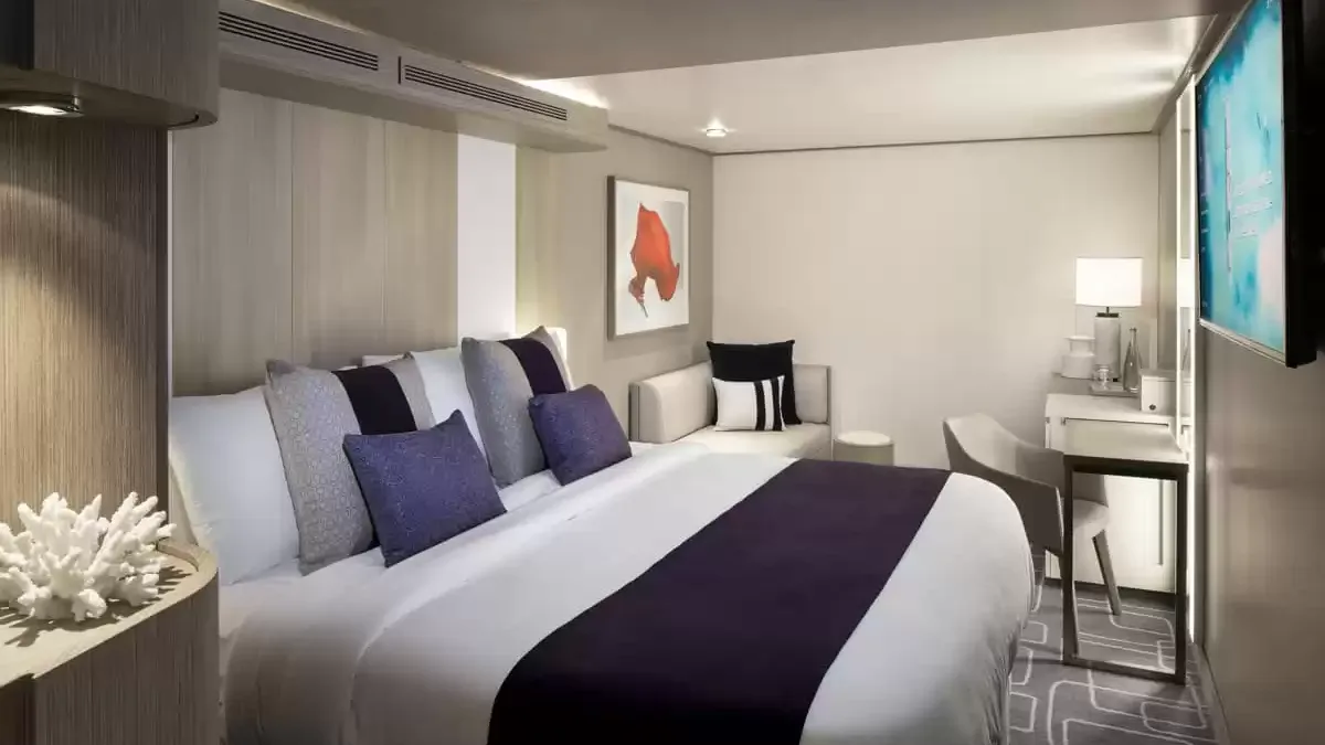 Une cabine à bord du Celebrity Apex