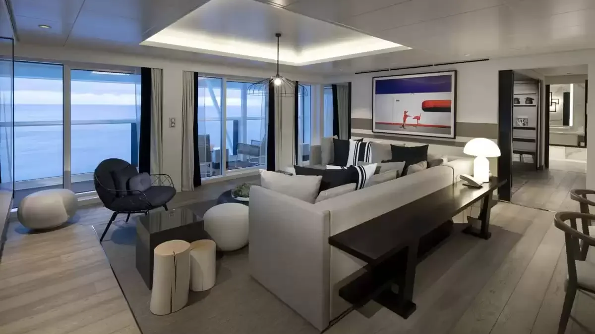 Une cabine à bord du Celebrity Apex