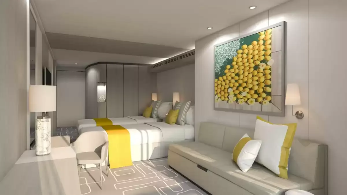 Une cabine à bord du Celebrity Beyond