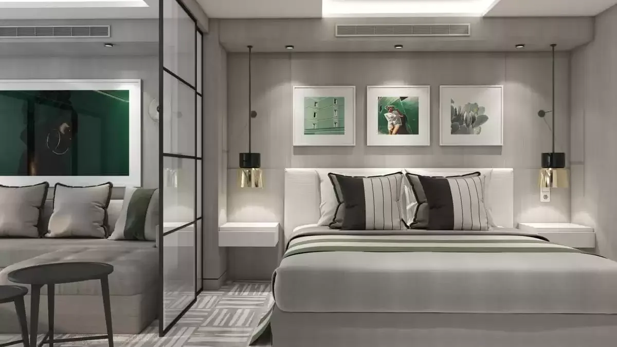 Une cabine à bord du Celebrity Beyond