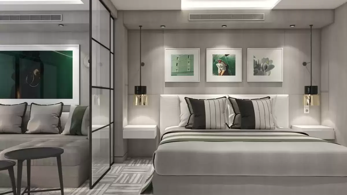 Une cabine à bord du Celebrity Edge
