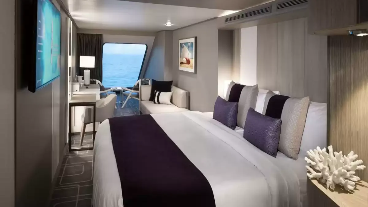 Une cabine à bord du Celebrity Edge